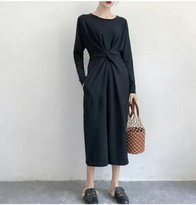 Classic long sleeves dress