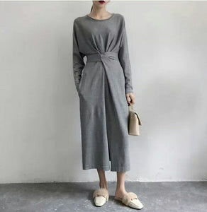 Classic long sleeves dress