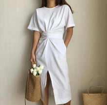 Load image into Gallery viewer, Casual linen dress
