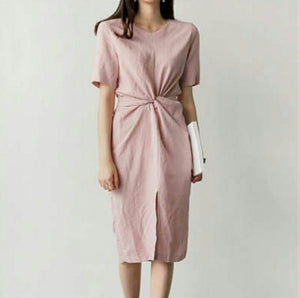 Casual linen dress